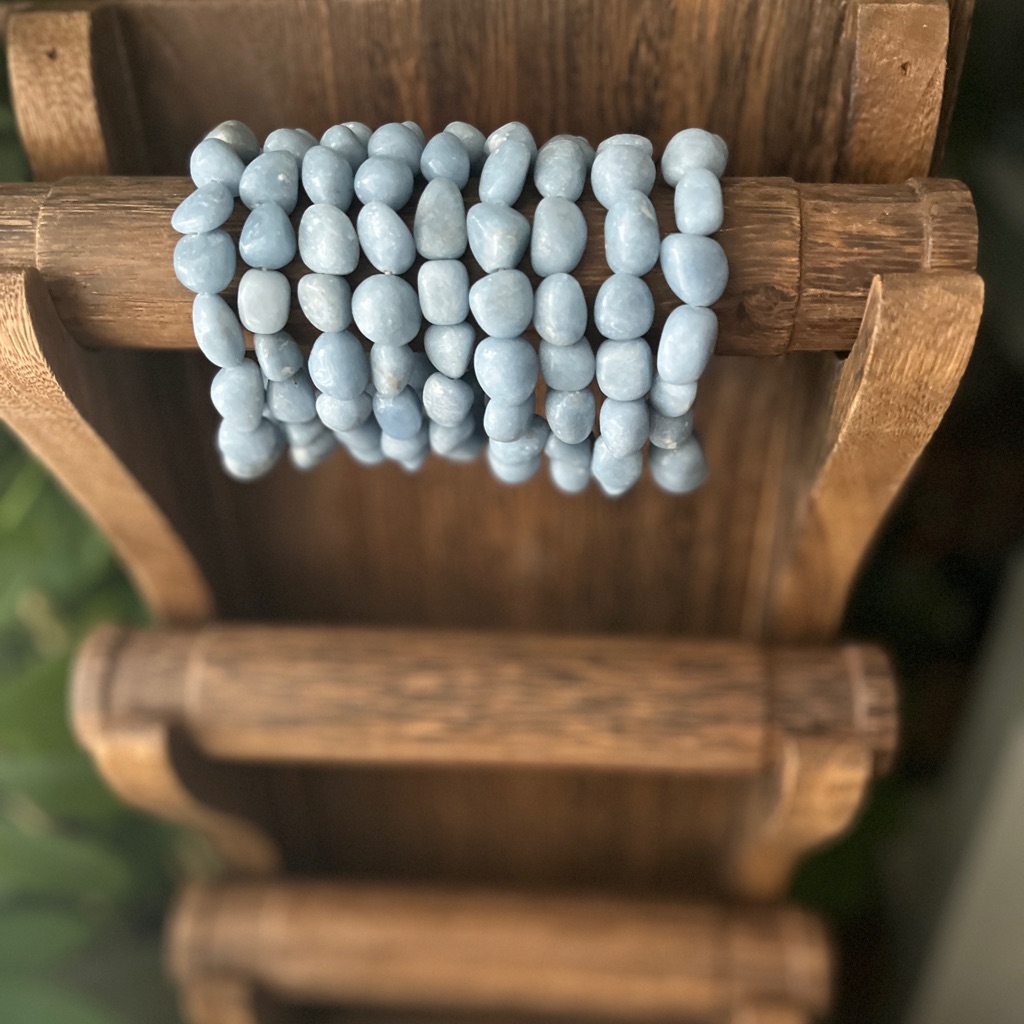 Angelite Tumble Bracelet